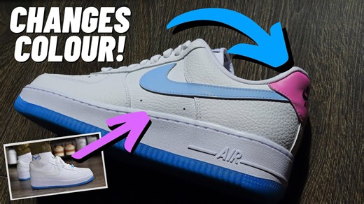 They Change Colour! Nike Air Force 1 UV On-Foot Review