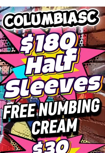 📍COLUMBIA, SC NO DEPOSIT REQUIRED WALK INS WELCOMED! TATTOOS⬇️ 3106 BROAD RIVER RD 29210 PIERCINGS⬇️ 3827 BROAD RIVER RD 29210 10AM/10PM WALK INS WELCOME Quality Work at Affordable Prices FREE NUMBING CREAM Same Day Appointments Available NO DEPOSIT REQUIRED Text 786-626-4652 for more info THIS IS OUR ONLY PAGE Neo-traditional, Japanese, Blackwork, Tribal, COVER UPS, Portraits, Realism, New school, Geometric, Traditional, WE DO IT ALL! If you want advanced quality tattoo work at an affordable p