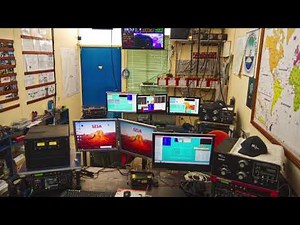 UNBOXING & TESTING NEW YAESU FT-1000MP, OM POWER OM2000HF LINEAR AMPLIFIER & microHAM MICROKEYER-II