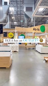 Comment OUTLET50 to find every single outlet ONLINE and in your STATE— including your favorite brands like Anthropologie Outlet, Pottery Barn Outlet, Restoration Hardware Outlet and now IKEA OUTLET! 🎉🎉 Did you know that IKEA had an outlet room inside of their stores with discounts up to 70% off?! It’s typically near the checkout lanes, just look for the “As is” section! They’ve made shopping these discounts waaaay easier, because you can now browse and buy what they have ONLINE and then just g