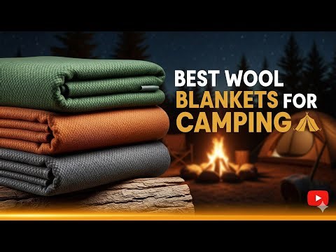 TOP 5 best wool blankets for camping 2025 | Blankets for cold weather camping