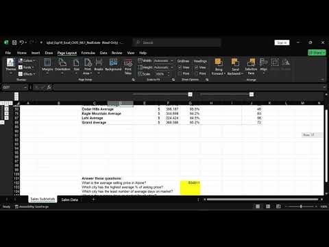 Exp19_Excel_Ch05_ML1_RealEstate