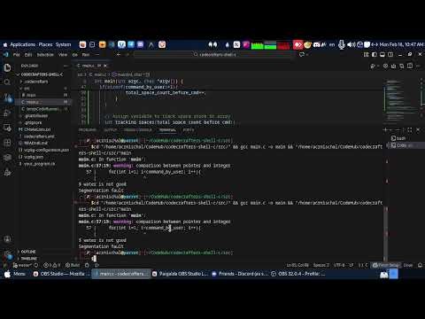 Creating Own Terminal "echo command"