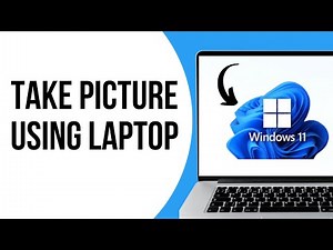How to take picture using laptop camera ?
