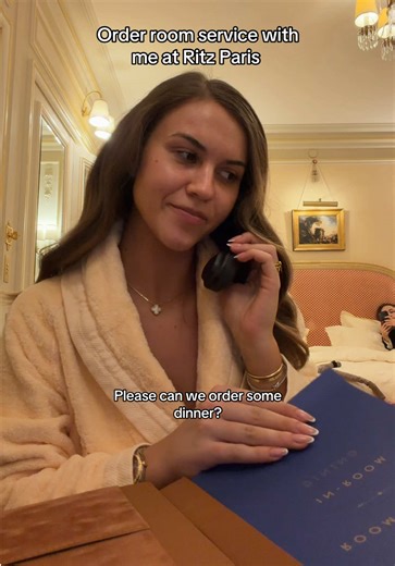 Room Service Experience at Ritz Paris