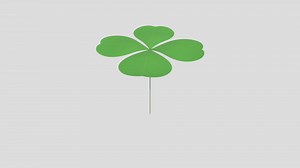 Four Leaf Clover - Buy Royalty Free 3D model by Ed  (@EDplus)