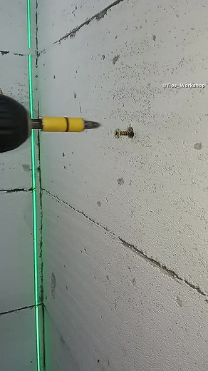 13K views · 23 reactions | Only pro know this technique! How Easily and Quickly install beacons using a laser and screws. #reels #tips #tricks #constructions #skills #howto #ideas #tools | Bangladeshi Home-Work | Facebook