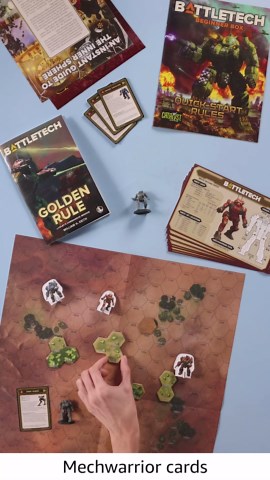 BattleTech Beginner Box 40th Anniversary by Catalyst Game Labs, Strategy Board Game, for 2 Players and Ages 14+