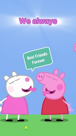 Peppa Pig and Suzy Sheep: Best Friends Forever Song