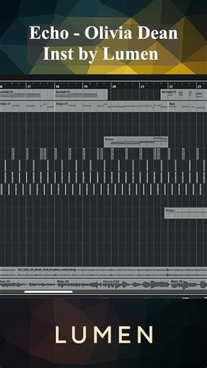 🎧 Echo - Olivia Dean | Self-made Instrumental #shorts