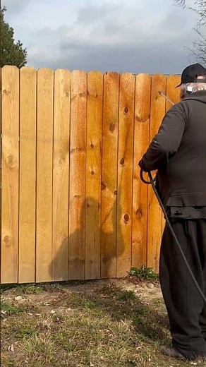 DIY Wood Fence Stain with Farm Sprayer: Testing goof proof W/ Quick Pass & Limited Supply