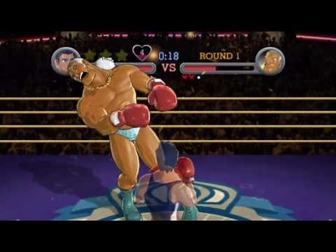 Punch Out!! Wii - Little Mac vs. Super Macho Man, and Mr. Sandman