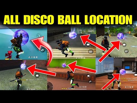 ALL DISCO BALL LOCATIONS IN SOLARA MAP BERMUDA MAP || DESTROY DISCO BALL 20 TIMES IN BR RANKED