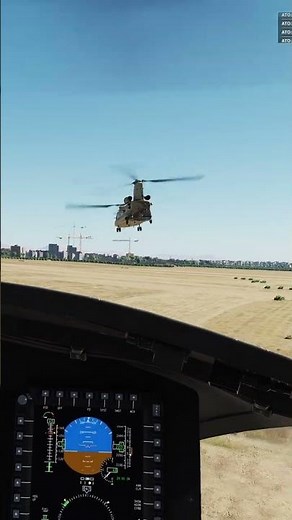 Chinook Went Inverted Right In Front Of Us