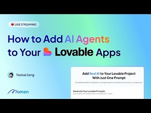 How to Add AI Agents to Your Lovable Project