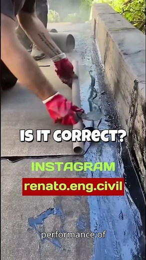 Bituminous membrane waterproofing #concrete #architecture #construction #engineering