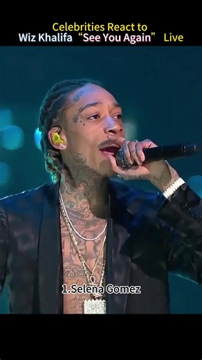 Celebrities can’t stop reacting to Wiz Khalifa performing “See You Again” live. With emotional lyrics, heartfelt tribute energy, and unforgettable stage presence, the performance leaves everyone deeply moved. 🎤✨💙 #WizKhalifa #SeeYouAgain #CelebrityReactions #LivePerformance #EmotionalPerformance