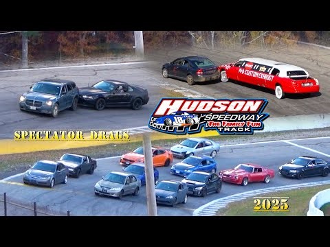 2025 Pumpkinfest Spectator Drags & Multi-Lap Race at Hudson Speedway!!!