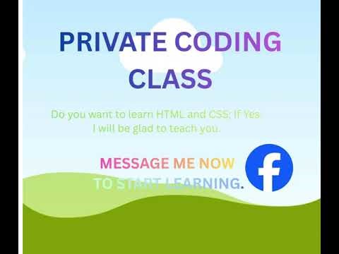 PRIVATE CODING CLASS