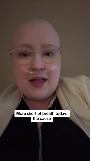 Cancer Patient's Cat Helps Out