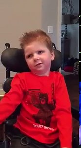 Stacy's Sunday post: Tripp had a great day yesterday. He was very aware and I was able to take this video of him moving his head. He still can't hold it up comple | Tripp Halstead Updates