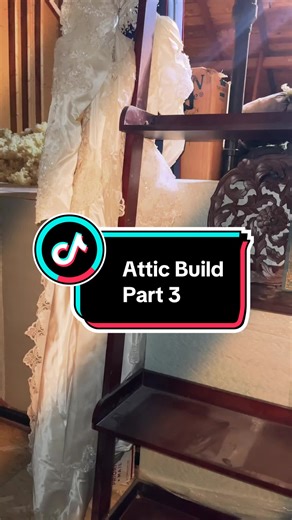 Finally done with putting in the foam sheet insulation on the ceiling. The siding board was too heavy to hold up & screw. Got to moving in stuff from the storage unit. Almost half way out of that thing so far. It’ll be nice to have everything from my old studio home. #atticrenovation