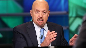 Jim Cramer on how the market is reacting to the government's vaccine deal with Pfizer