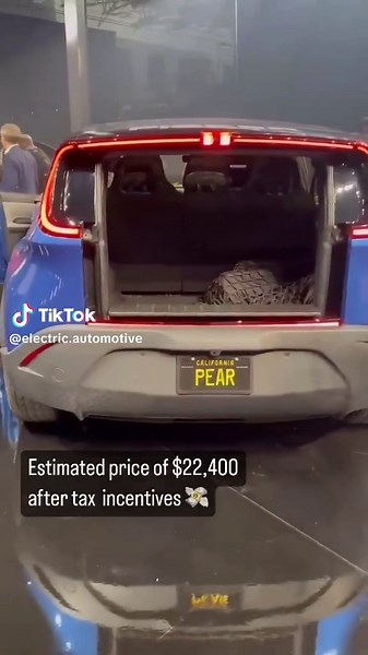 At the wheel of Fishker's PEAR Prototype, it's time to experience an exciting new chapter in automotive technology. #conceptcar #carlifestyle #fisker #pear #suv #ev #electric #fiskerpear