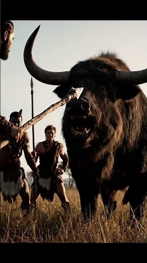 Stone Age Survival: How Prehistoric Humans Hunted Deadly Beasts (Cinematic 4K) #movie#ancienthistory