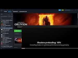 Fix The Elder Scrolls IV Oblivion Remastered Crashing During Compiling Shaders/Shaders Preloading