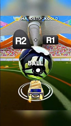 Gold gives you tutorial on how to do a 90 degree flick in rocket league 😂