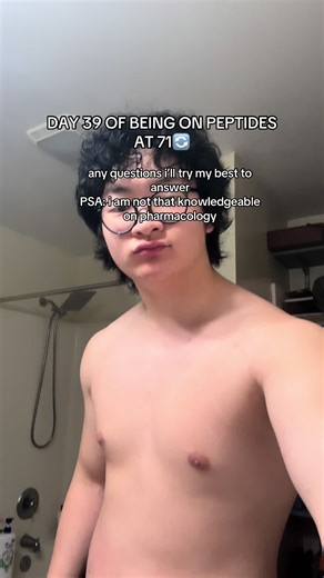 Day 39 Progress on CJC 1295 Peptide Journey
