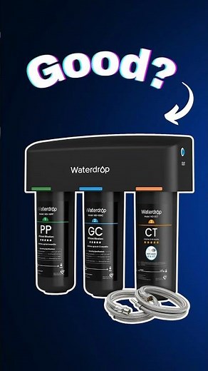 Waterdrop TSA 8-Layer Under Sink Water Filter Review!