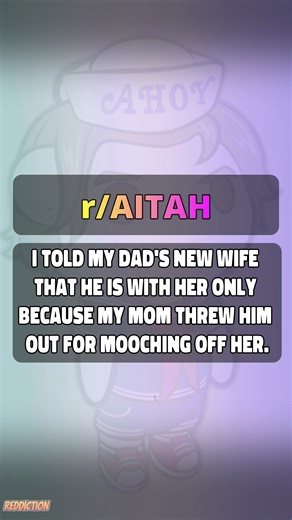 62K views · 674 reactions | I told my dad's new wife that he is with her only because my mom threw him out for mooching off her. | Reddiction | Facebook