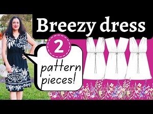 UNIQUE bodice & CUTE SHOULDER deets. Summer Breeze (Pattern Emporium) 50% OFF