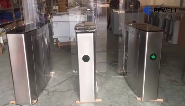 Automatic 304 Stainless Steel Full Height Sliding Turnstile Gate For Gym Pedestrian Access Control RFID Card #turnstile #access #RFID