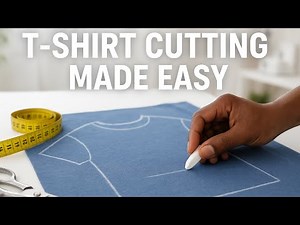 Basic T-Shirt Cutting Tutorial | Simple and Easy Method
