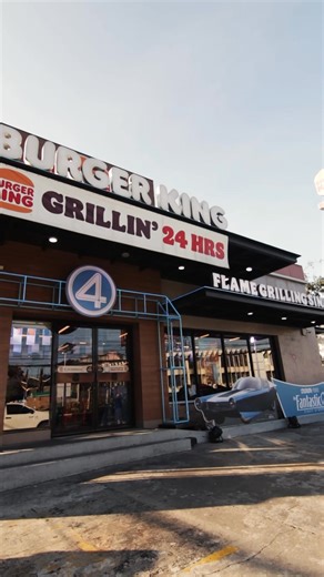 Burger King just went extra FANTASTIC!Take a look at how Burger King Kanlaon was reimagined into a Fantastic Four-themed branch, bringing fans face-to-face with heroic design and exclusive limited-time superhero-inspired flavors like the Crushin’ Buffalo King, Fantastic Cheesy Burger, Flame On! Dip, and Invisible Blue Fizz.Get it in a BK store near you or via the Burger King App today!#StepIntoFantasticAtBurgerKing #BKFantasticSpecials | ABS-CBN