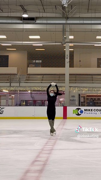 day 1 of fixing my scratch spin once and for all y'all I am TIRED of not being able to do a consistent basic scratch 😔 these were the best attempts of the day but I really need to figure out how to spin faster without losing my center #figureskating #iceskating #adultskater #beginnerfigureskater #freestyle #mitf #skatingskills #ice #skating #figures #axel #edea
