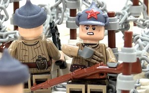 乐高第二次世界大战苏马之战-1939年冬季战争苏联VS芬兰
