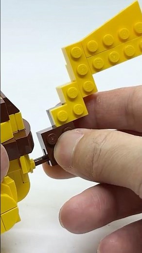 LEGOでピカチュウつくってみた。 #pokedance #pokemon #pikachu
