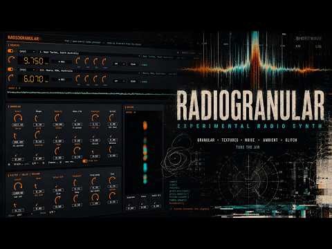 RADIOGRANULAR | Free Radio Granular Synth | Experimental Noise & Shortwave Textures