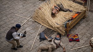 Filming safe falls from high places