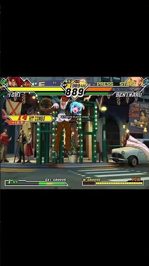 CAPCOM VS SNK 2 - OROCHI IORI COMBO #tas #ultimateplayer #capcom #snk #ioriyagami #arcade