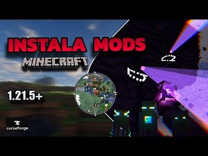 COMO INSTALAR MODS EN MINECRAFT JAVA 1.21.5+