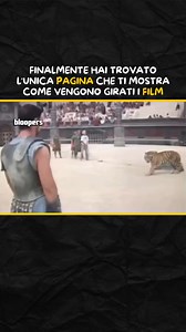 1.6M views · 7.6K reactions | Seguici per non perderti altri retro scena! #movie #film #cinema #viral #explore #behindthescenes #IlGladiatore #Bloopers | Bloopers Network | Facebook
