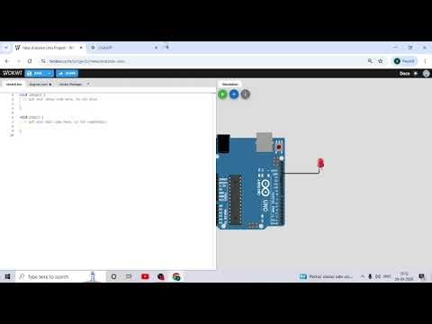 Led with Arduino uno