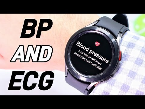 Samsung Galaxy Watch 4 How To Enable BP AND ECG?