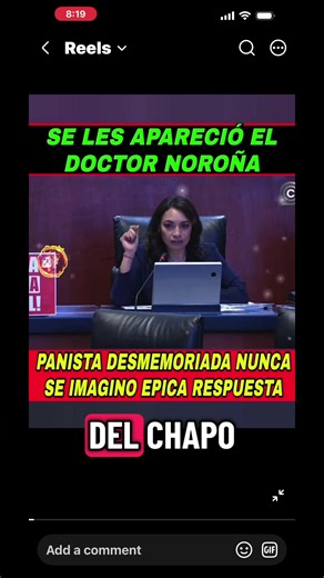 Está panista , pensó que tenía los pelos de la burra en la mano)))#traidoresalapatria #pan #juiciopolitico #marucampos #ingerensismo