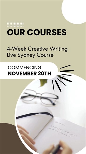 Our 4-week online course starting Nov 20th is the first step towards achieving your writing dreams. The course’s breakthrough tools and techniques will dramatically improve the quality of your writing and storytelling ability from the very first session. You will learn essential writing techniques, how to develop compelling characters, and how to create engaging storylines. 𝗔𝗹𝗶 𝗚𝗿𝗶𝗽𝗽𝗲𝗿, 𝗮𝘂𝘁𝗵𝗼𝗿 𝗼𝗳 ‘𝗧𝗵𝗲 𝗕𝗮𝗿𝗲𝗳𝗼𝗼𝘁 𝗦𝘂𝗿𝗴𝗲𝗼𝗻’ 💬 “𝘐𝘵 𝘪𝘴 𝘢𝘯 𝘶𝘯𝘥𝘦𝘳𝘴𝘵𝘢𝘵𝘦𝘮